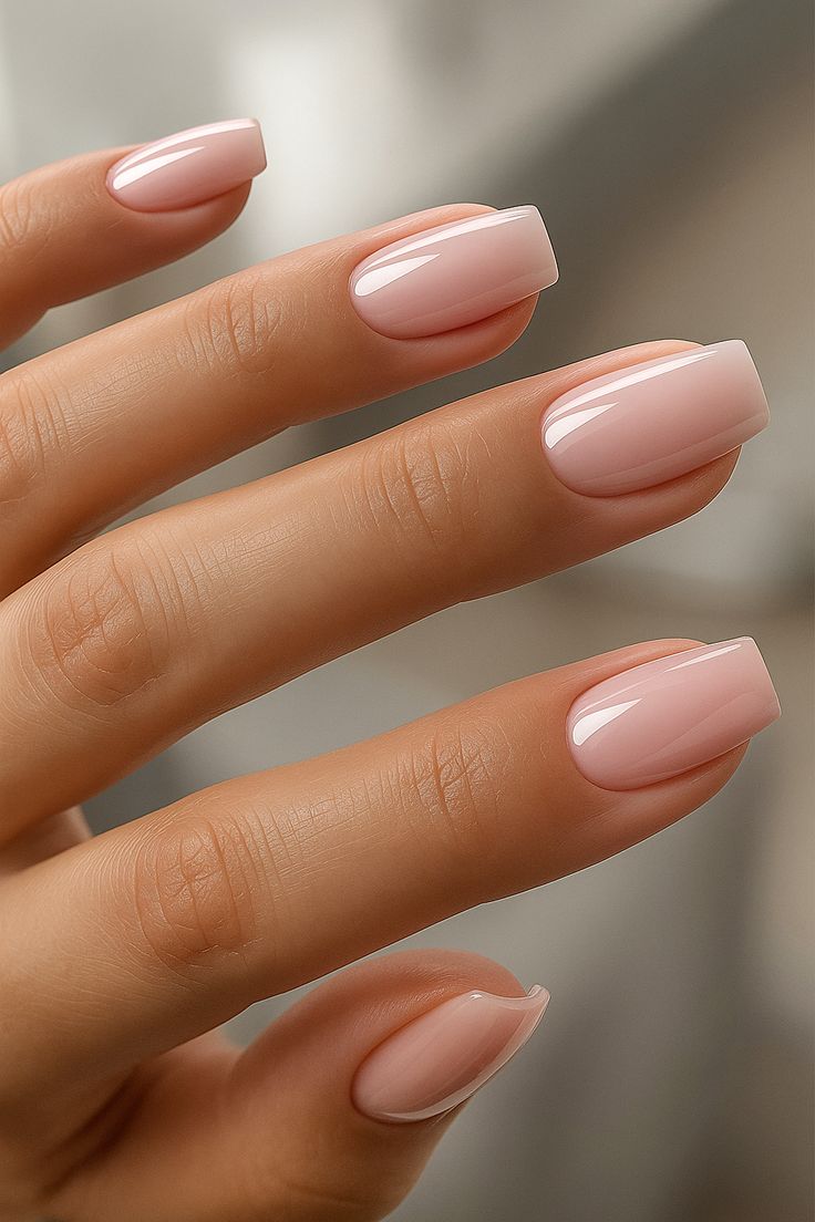 Маникюр нюд Сколково Beauty Lab